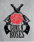 Džemperis Guns n Roses logo Džemperis Guns n Roses logo